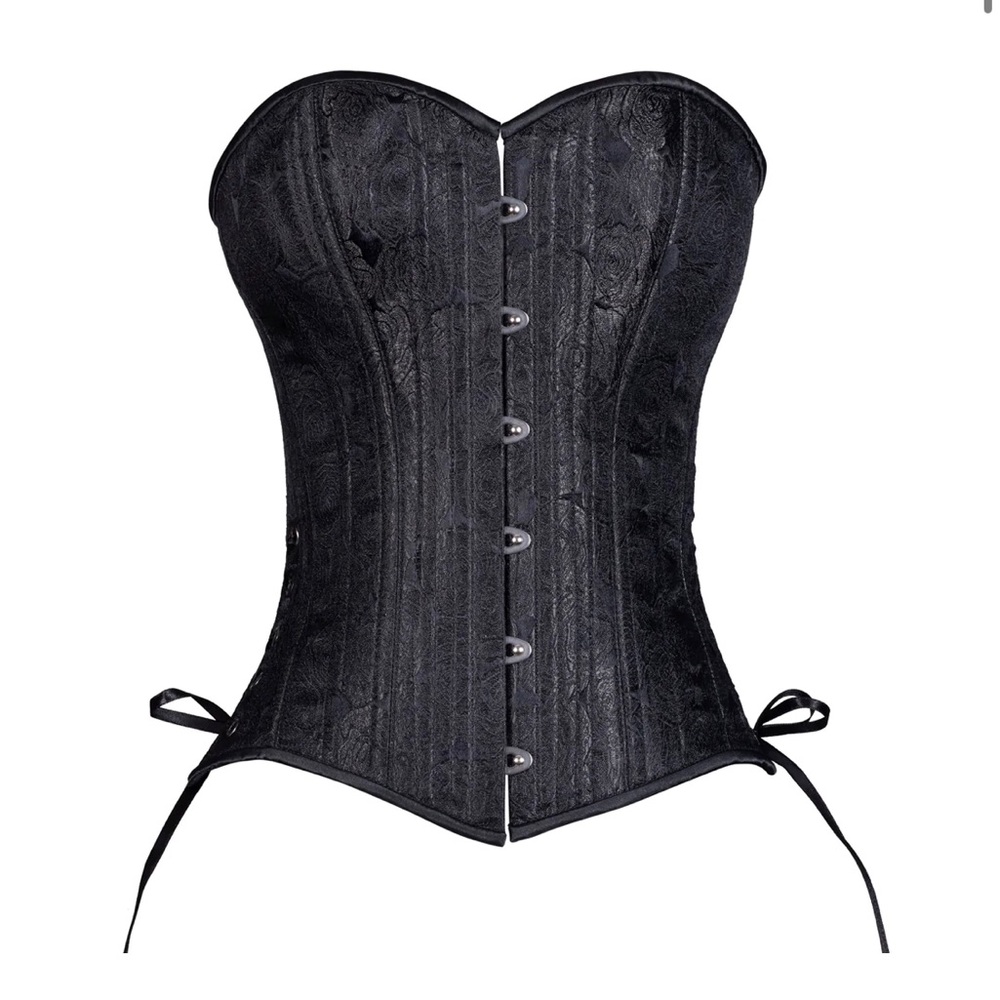 Timeless Trends Black Overbust Corset